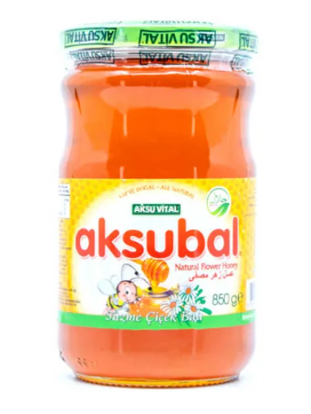 Aksu Vital Aksubal Süzme Çiçek Balı 850 gr (M00005) Bal