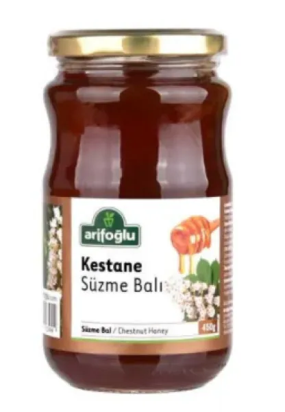 Arifoğlu Kestane Süzme Bal 450 gr Bal