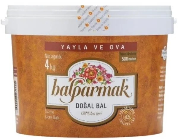 Balparmak Yayla ve Ova Balı 4 kg Bal