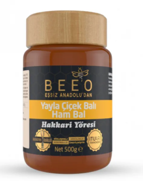 BEE'O Hakkari Yöresi 500 gr Bal