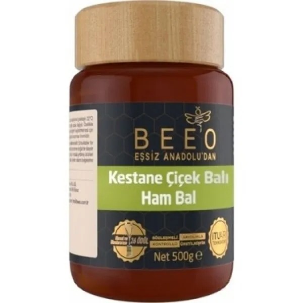 BEE'O Kestane Çiçek Balı 500 gr Bal