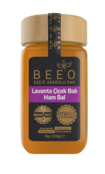 BEEâO Lavanta Balı 300 gr Bal