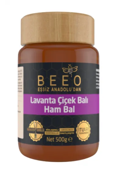 BEEâO Lavanta Balı 500 gr Bal