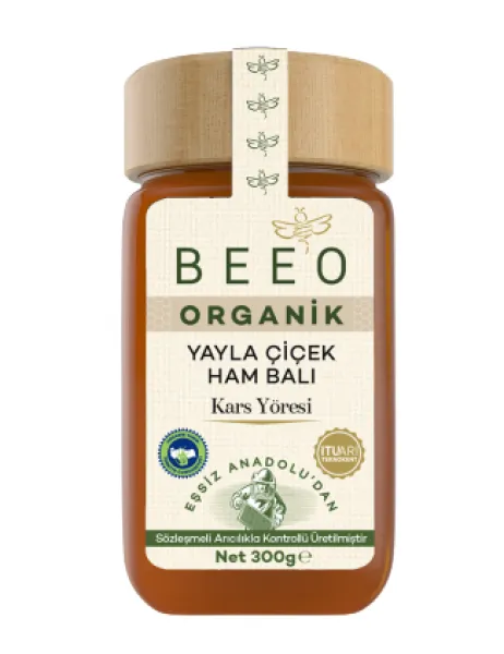 BEE'O Organik Kars Yöresi 300 gr Bal