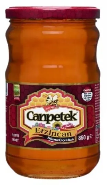 Canpetek Erzincan Süzme Balı 850 gr Bal