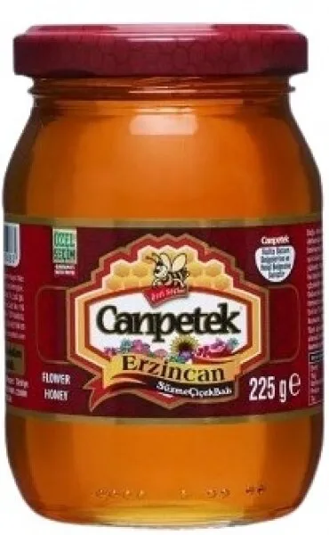 Canpetek Erzincan Süzme Çiçek Balı 225 gr Bal