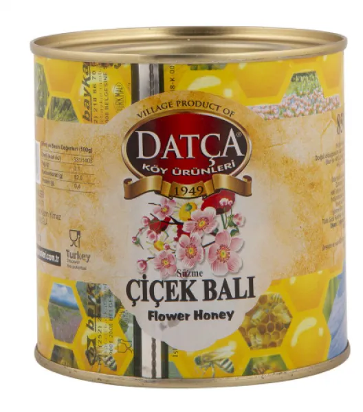 Datça Çiçek Balı Teneke 850 gr Bal