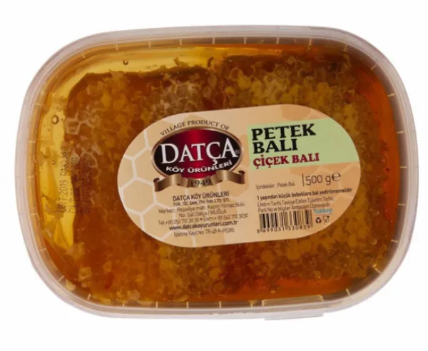 Datça Petek Çiçek Balı 500 gr Bal