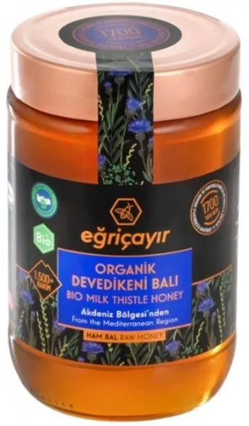 Eğriçayır Organik Deve Dikeni Balı 850 gr Bal