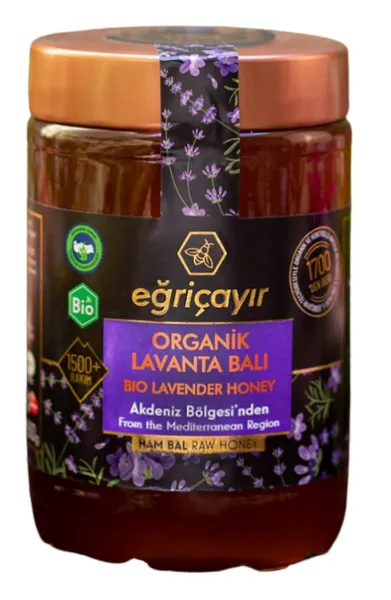 Eğriçayır Organik Lavanta Balı 450 gr Bal