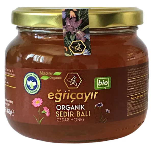 Eğriçayır Organik Sedir Balı 450 gr Bal