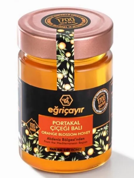 Eğriçayır Portakal Çiçeği Balı 450 gr Bal