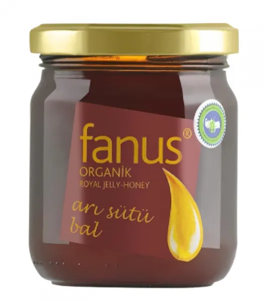 Fanus Organik Arısütü Bal Karışımı 240 gr Bal