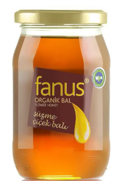 Fanus Organik Çiçek Balı 460 gr Bal