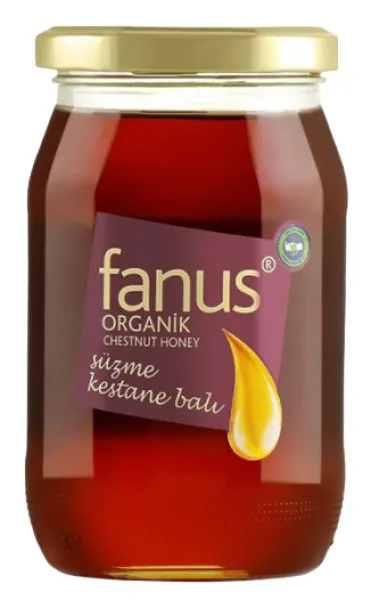 Fanus Organik Kestane Balı 460 gr Bal