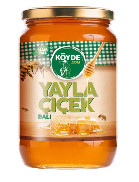 Köyde Yayla Çiçek Balı 500 gr Bal