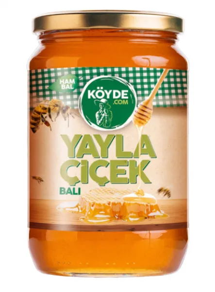 Köyde Yayla Çiçek Balı 980 gr Bal