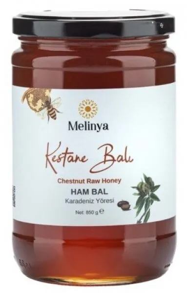 Melinya Kestane Balı 850 gr Bal