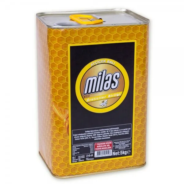 Milas Ayçiçek Balı 5 kg Bal