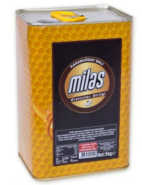 Milas Karabuğday Balı 5 kg Bal