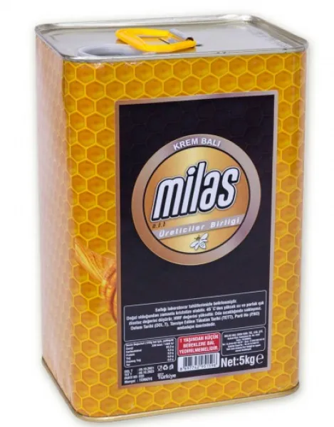 Milas Krem Balı 5 kg Bal