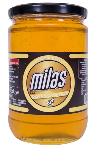 Milas Pamuk Balı 850 gr Bal