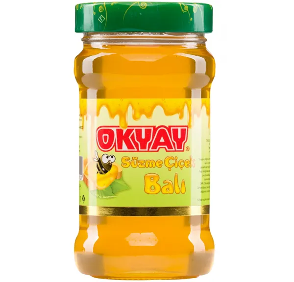 Okyay Süzme Çiçek Balı 400 gr Bal