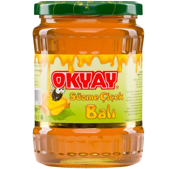 Okyay Süzme Çiçek Balı 750 gr Bal