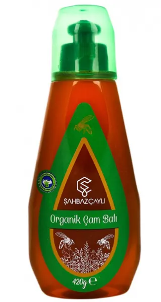 Şahbaz Çaylı Organik Çam Balı 420 gr Bal