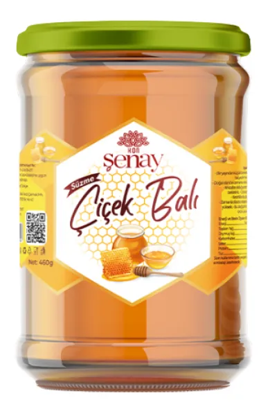 Şenay Süzme Çiçek Balı 850 gr Bal