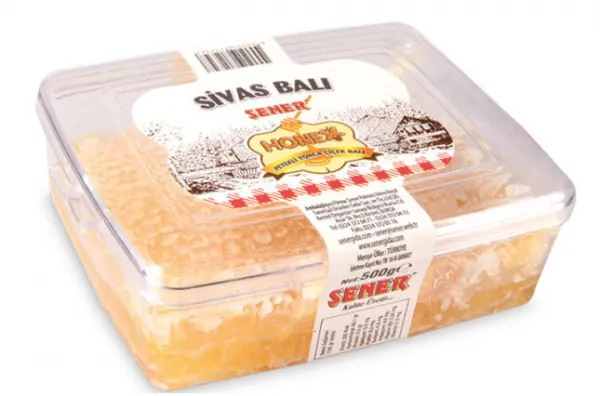 Şener Sivas Petek Balı 500 gr Bal