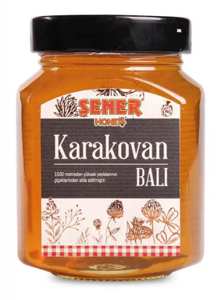 Şener Süzme Karaman Karakovan Balı 435 gr Bal