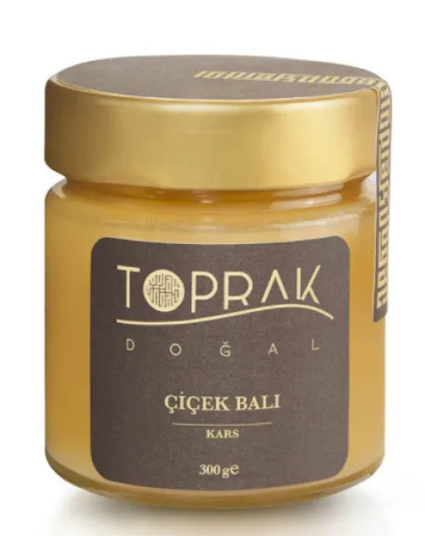 Toprak Doğal Çiçek Balı 300 gr (YTPM-014) Bal