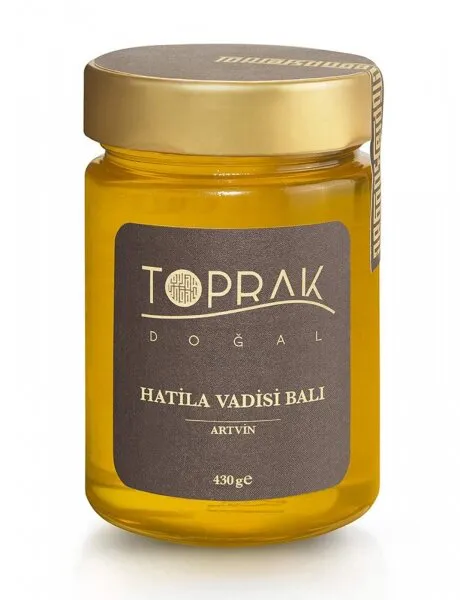 Toprak Doğal Hatila Vadisi Balı 430 gr (YTPM-005) Bal