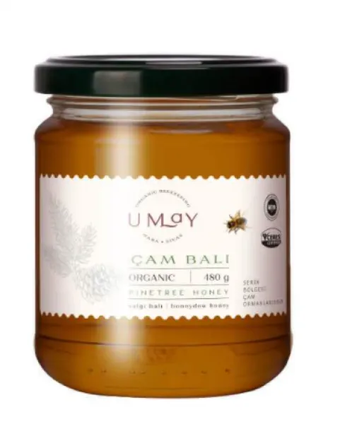 Umay Organik Çam Balı 480 gr Bal