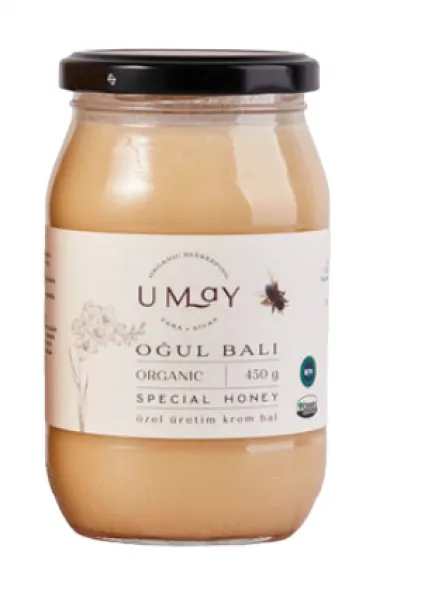 Umay Organik Oğul Balı 450 gr Bal