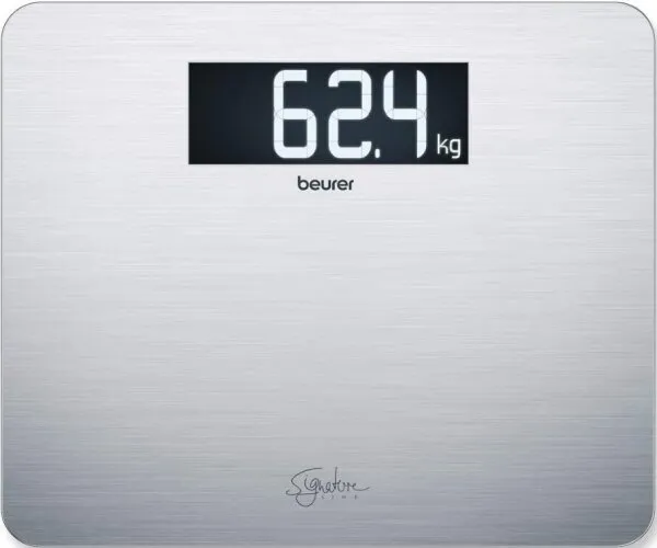 Beurer GS 405 Signature Line Çelik Terazi Dijital Banyo Tartısı