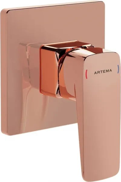 Artema Root Square Ankastre A4275126 Bakır Duş Bataryası
