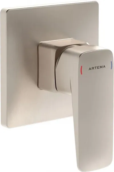 Artema Root Square Ankastre A4275134 Inox Duş Bataryası