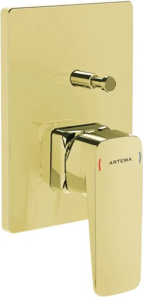 Artema Root Square Ankastre A4275223 Altın Banyo Bataryası