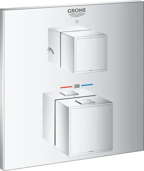 Grohe Grohtherm Cube 24154000 Banyo Bataryası