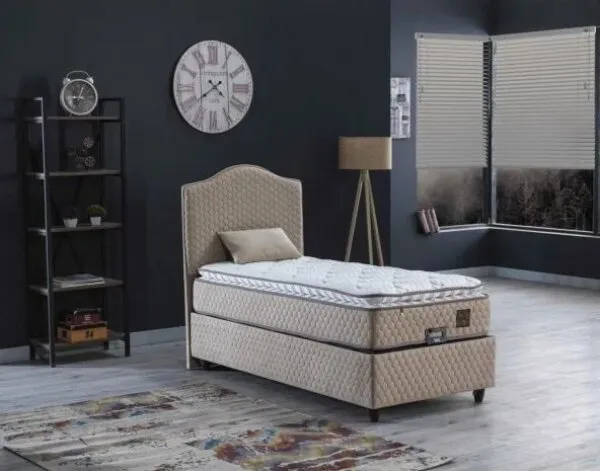 İpek Mobilya Starmaks 120x200 Baza+Başlık+Yatak Seti