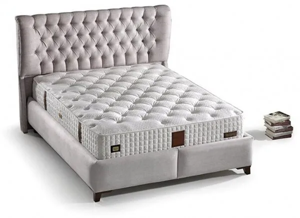 Mobilya Dükkanım MD Hermes 100x200 Baza+Başlık+Yatak Seti