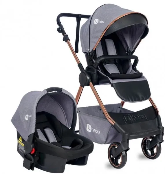4 Baby AB-473 Bagi Bronz Premium Travel Sistem Bebek Arabası