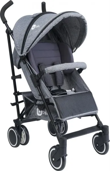 4 Baby AB211 Baron Lüks Siyah Şase Bebek Arabası