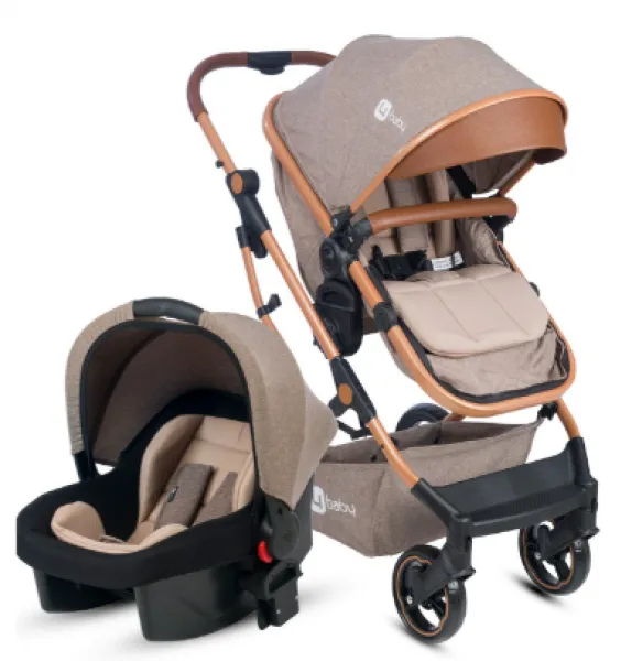 4 Baby Smart Gold AB 540 Travel Sistem Bebek Arabası