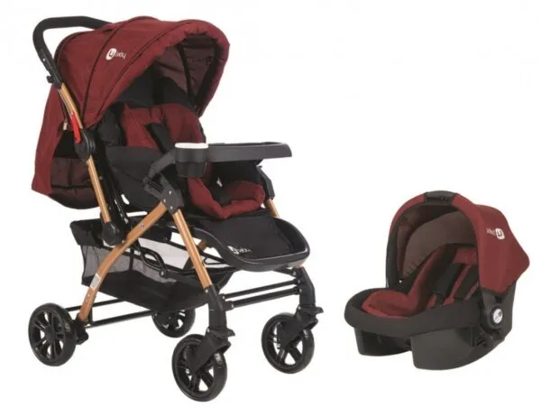 4 Baby ST-04 Gold Şase Travel Sistem Travel Sistem Bebek Arabası