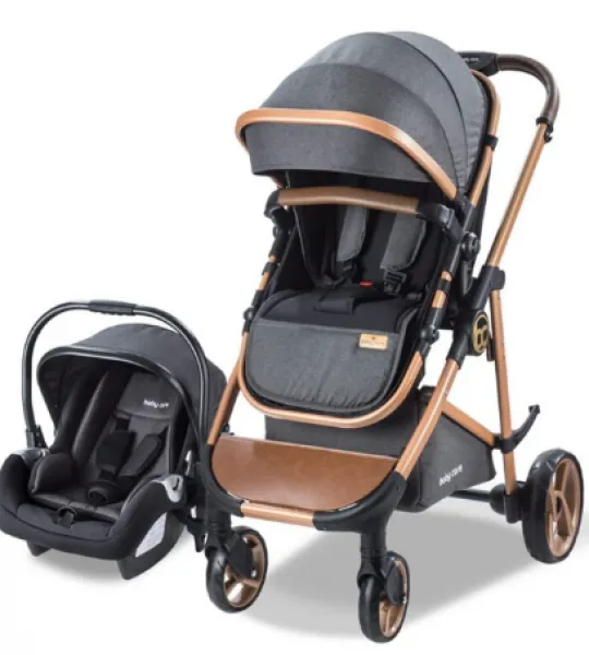Baby Care Bc-300 Exen Travel Sistem Gold Şase Bebek Arabası