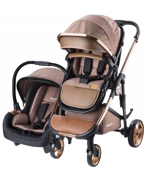 Baby Care BC-440 Colorado Chrome Travel Sistem Bebek Arabası