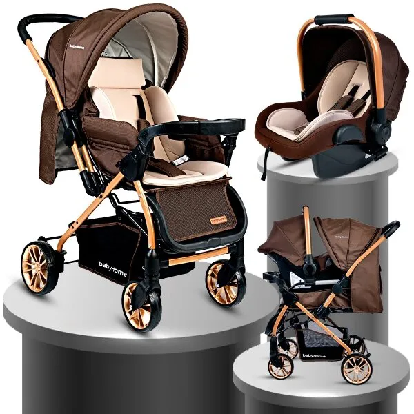 Baby Home BH-790 Gold Urbo Travel Sistem Bebek Arabası